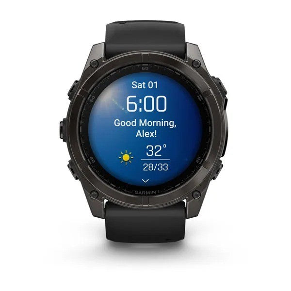 Reloj Smart Garmin Fenix 8 51mm Sapphire Black