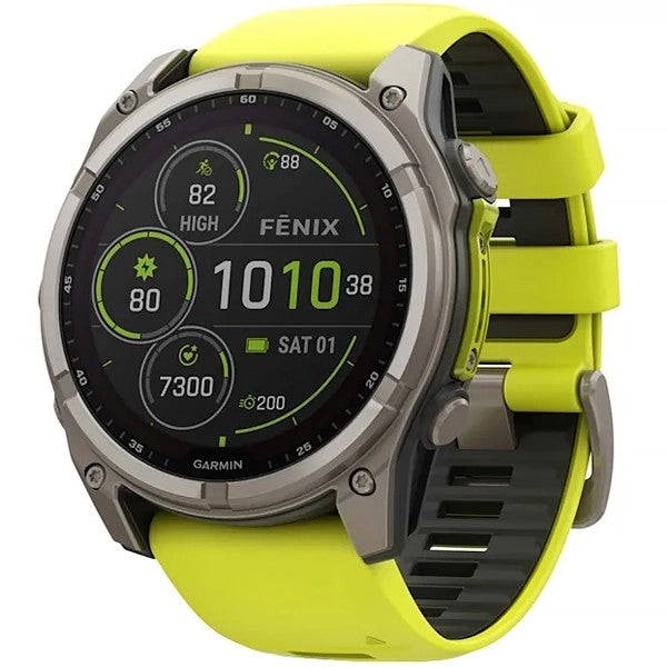 Reloj Smart Garmin Fenix 8 51mm Solar Sapphire 010-02907-20 Yellow