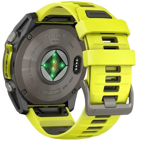 Reloj Smart Garmin Fenix 8 51mm Solar Sapphire 010-02907-20 Yellow