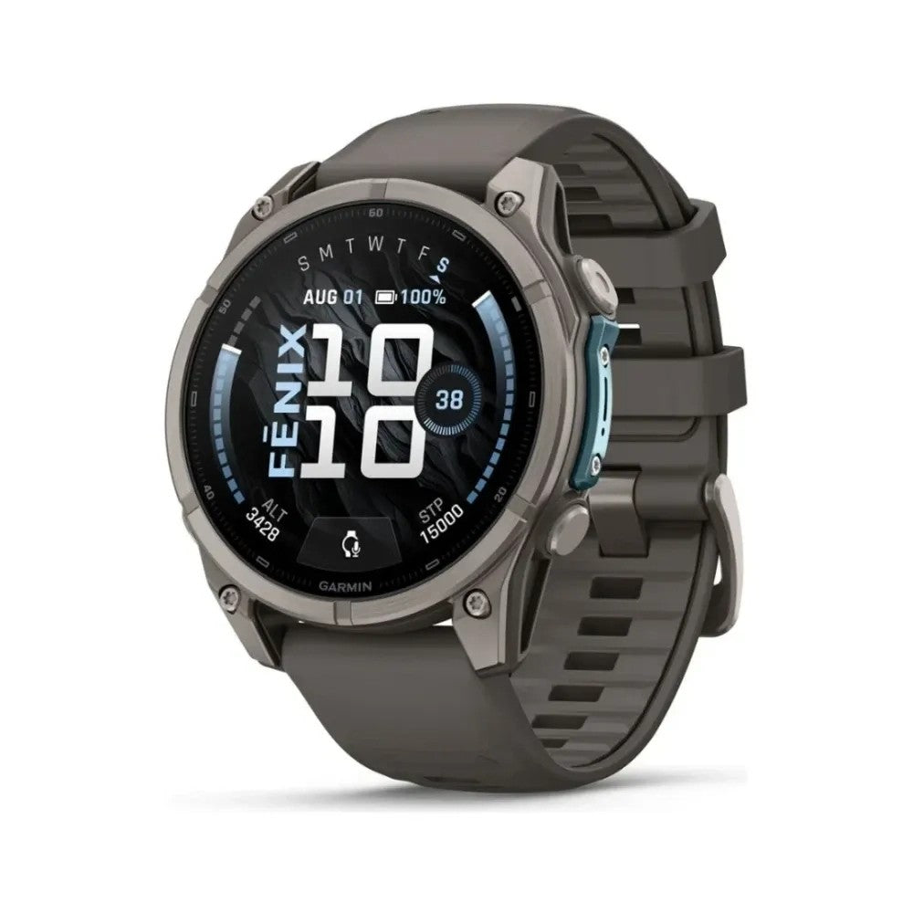 Reloj Smart Garmin Fenix 9 47mm Titanium Pebble Gray