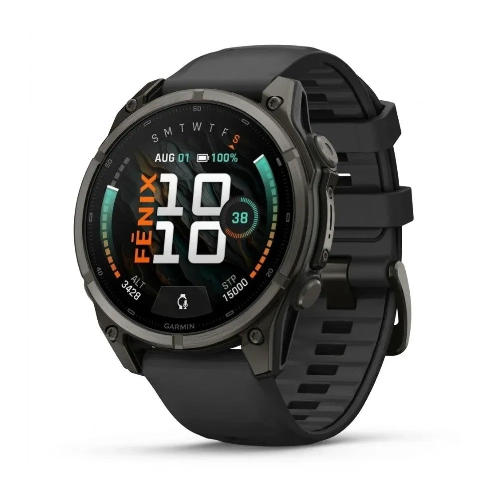Reloj Smart Garmin Fenix 9 51mm Carbon Gray Titanium