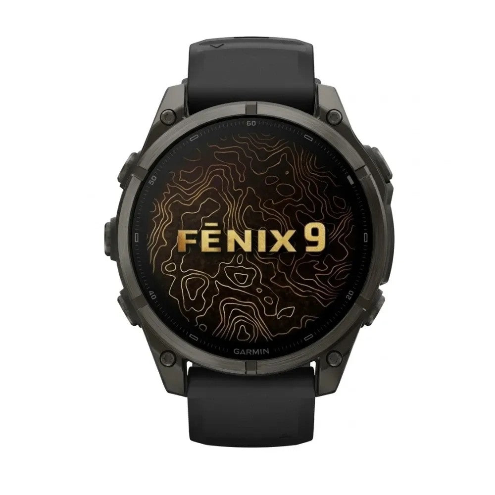 Reloj Smart Garmin Fenix 9 51mm Carbon Gray Titanium
