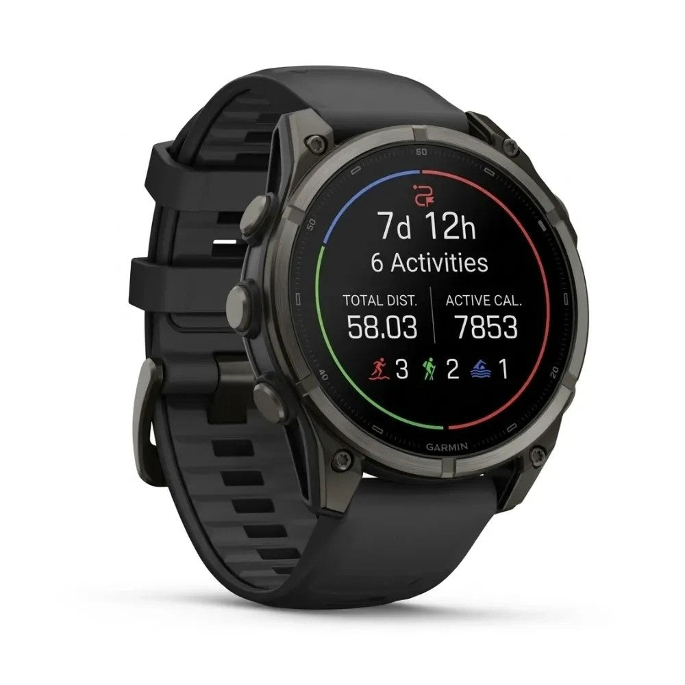 Reloj Smart Garmin Fenix 9 51mm Carbon Gray Titanium