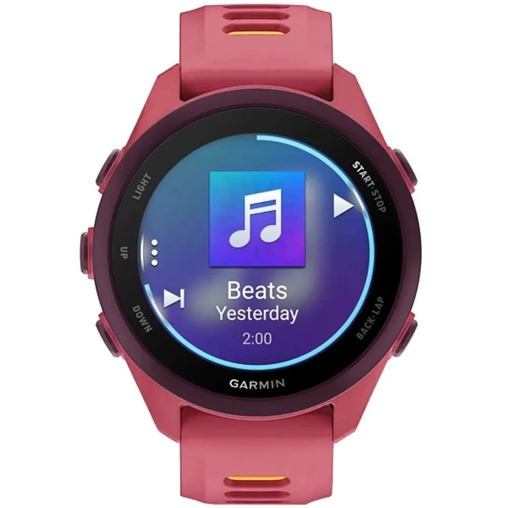 Reloj Smart Garmin Forerunner 170 Music 43mm Red/Pink