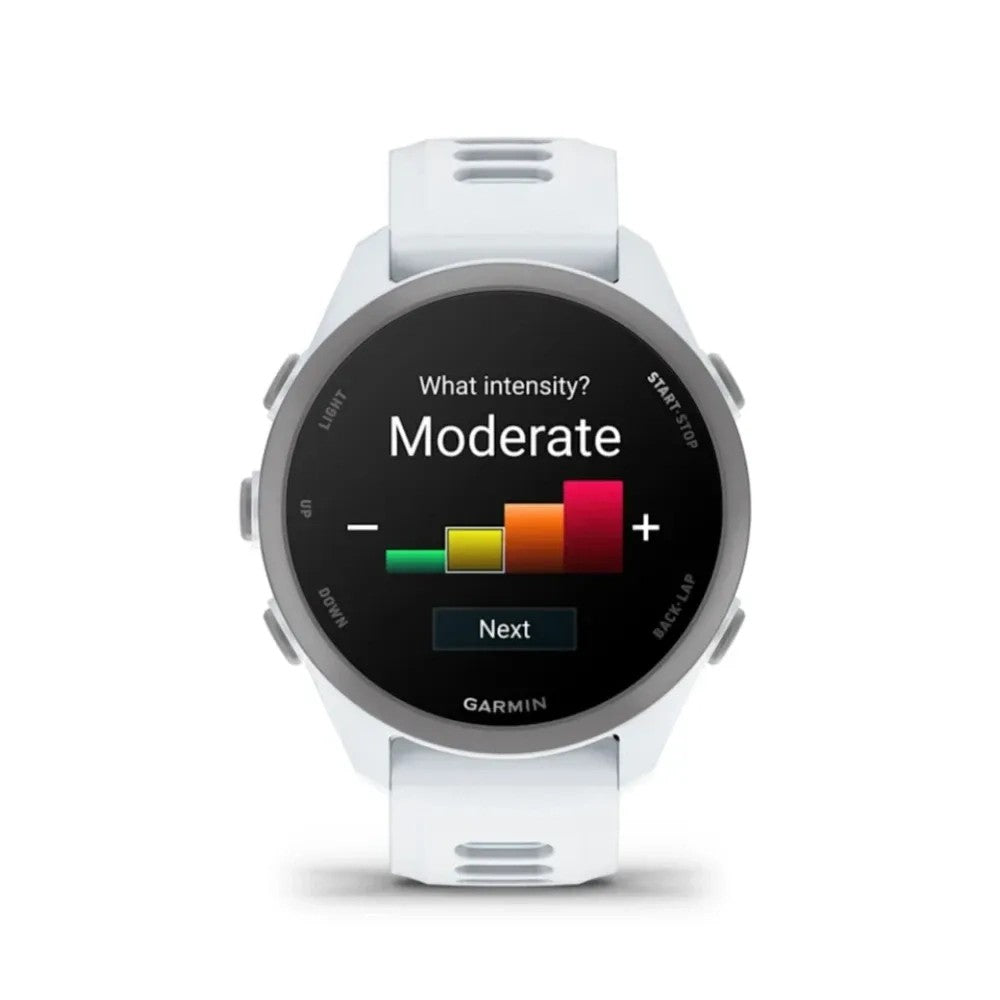 Reloj Smart Garmin Forerunner 170 Music 43mm Whitestone