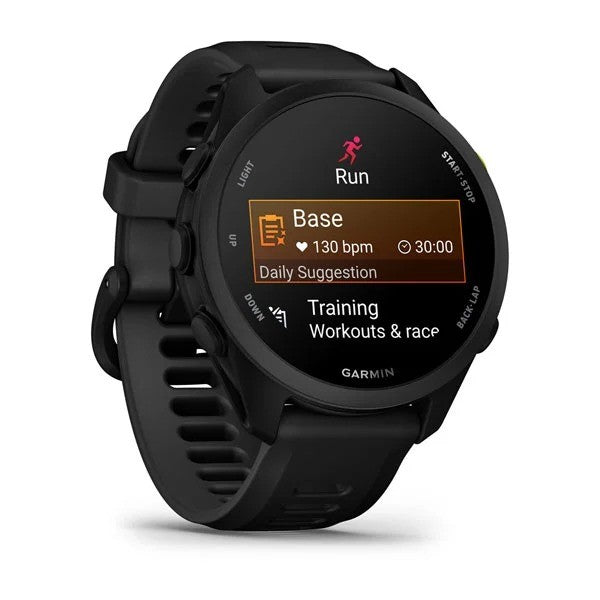 Reloj Smart Garmin Forerunner 70 43mm (Whitestone) Black