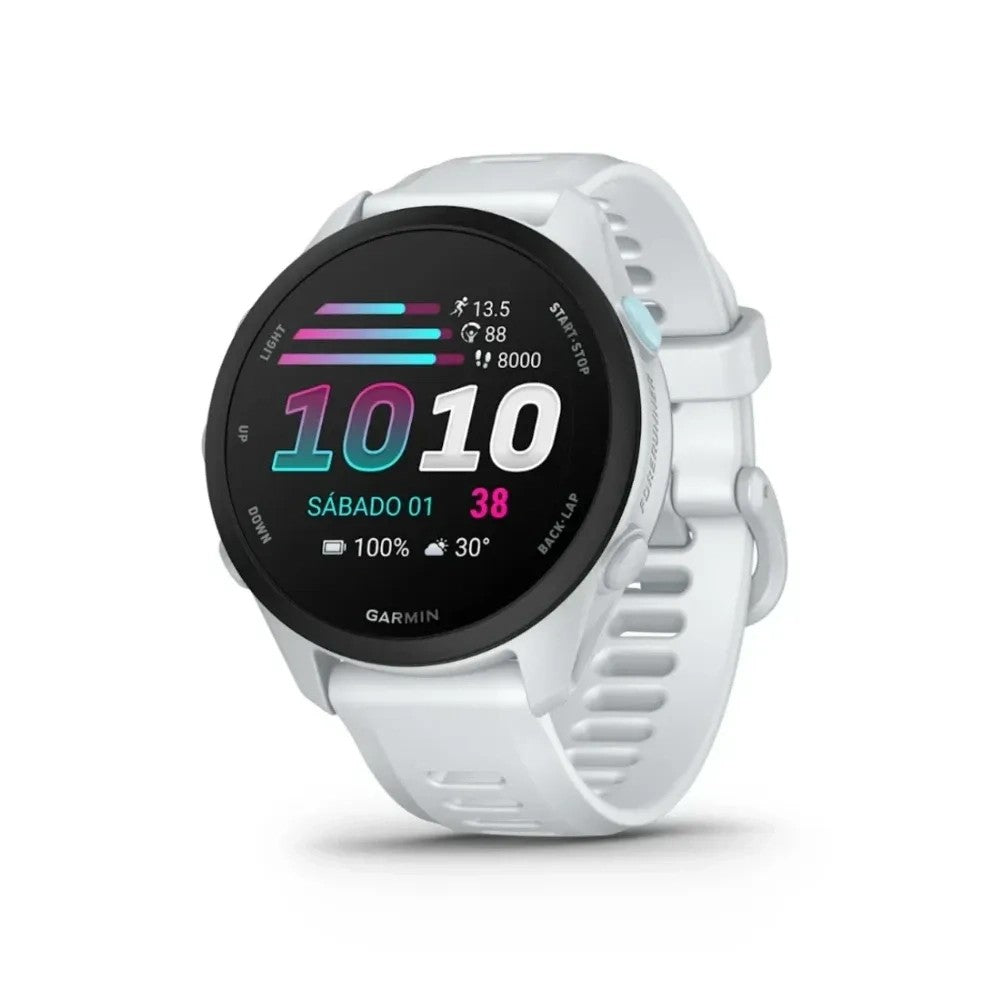 Reloj Smart Garmin Forerunner 70 43mm Whitestone