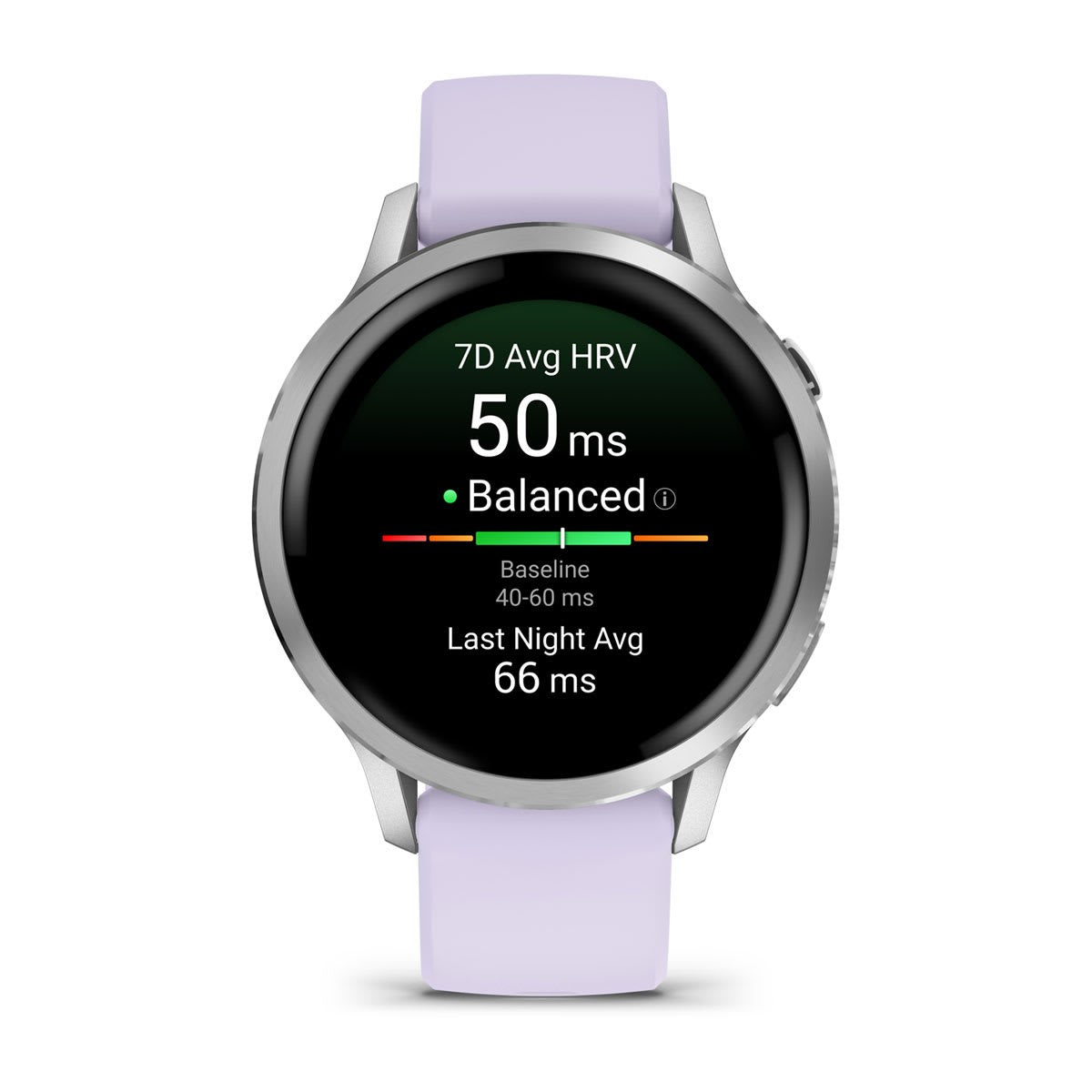 Reloj Smart Garmin Venu 4 41mm (Silver/Purple, Black)