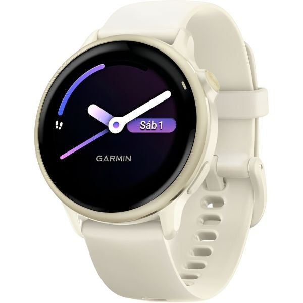 Reloj Smart Garmin Vivoactive 6 Lunar Gold