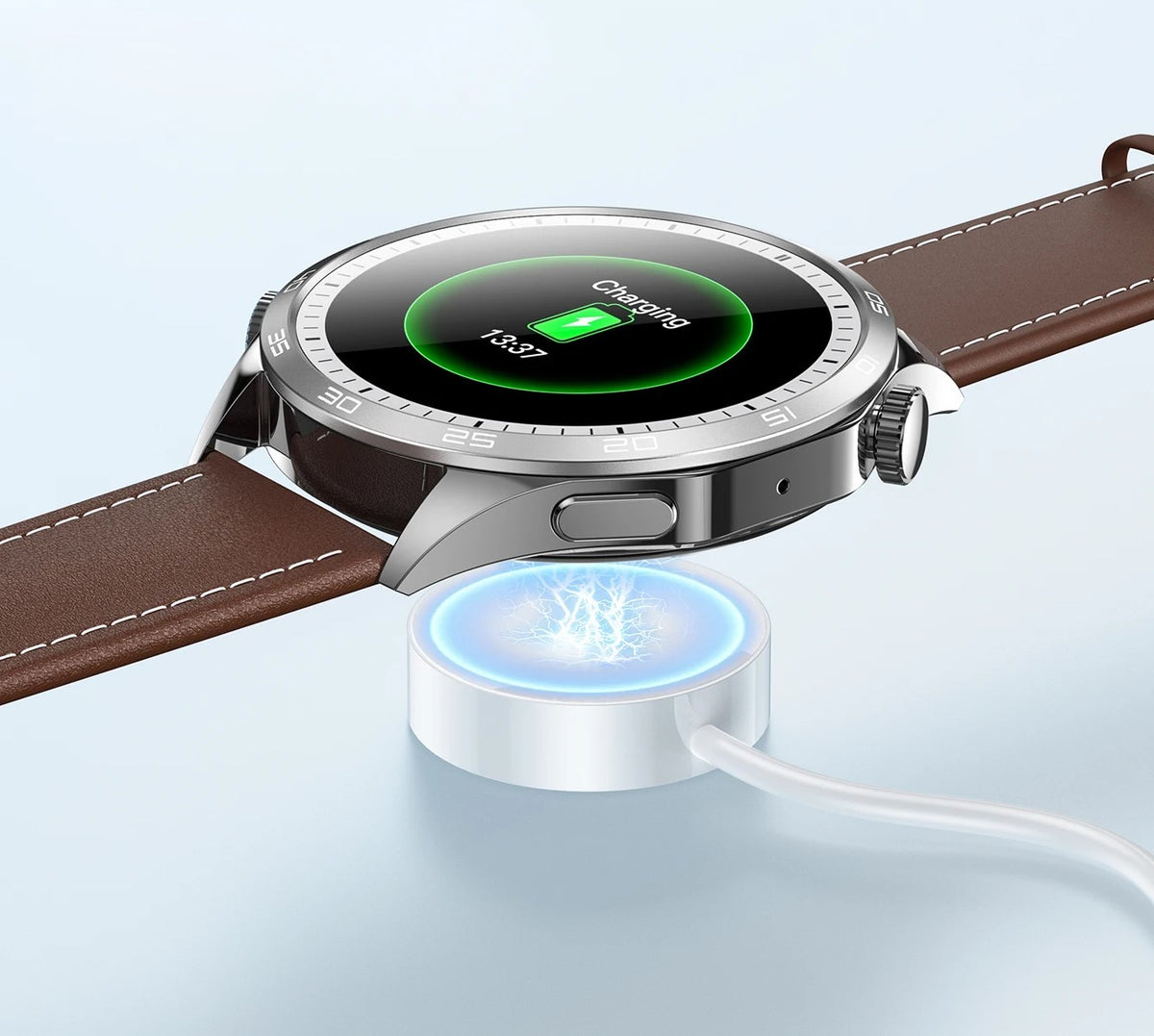 Reloj Smart Hoco Watch Y21 Silver/Marron