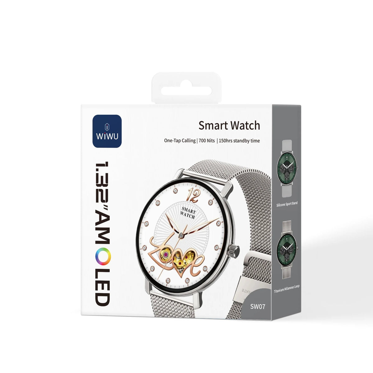 Reloj Smart Wiwu SW07 Silver