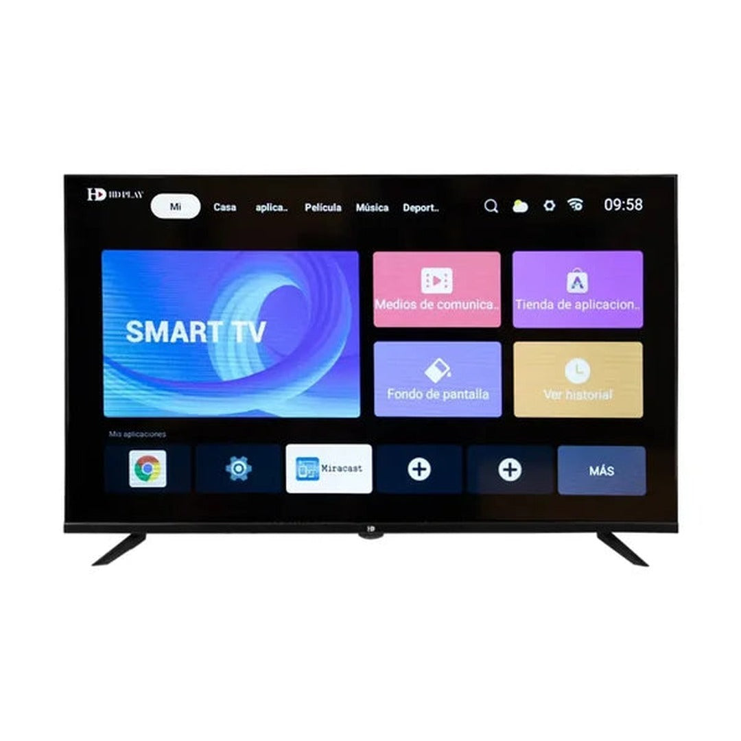 Televisor Smart LED 43" HD Play TVHDS43F2 Frameless FHD HDMI ANDROID