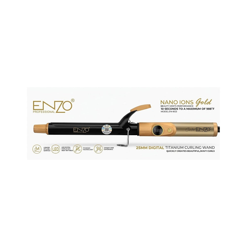 Rizador Automático Enzo EN-9110 Auto-Curl 220V Negro