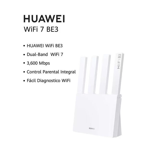 Router Huawei WiFi BE3 WUKUN-BE32 WiFi 7 Blanco