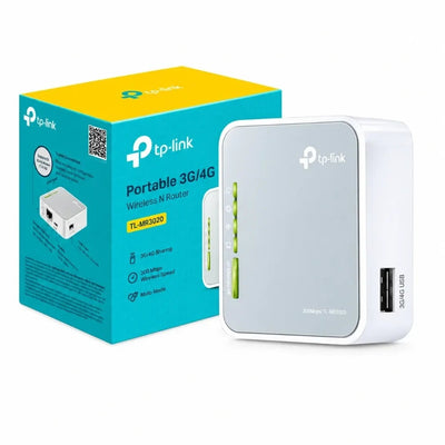 Router TP-Link TL-MR3020 3G/4G 300Mbps Único