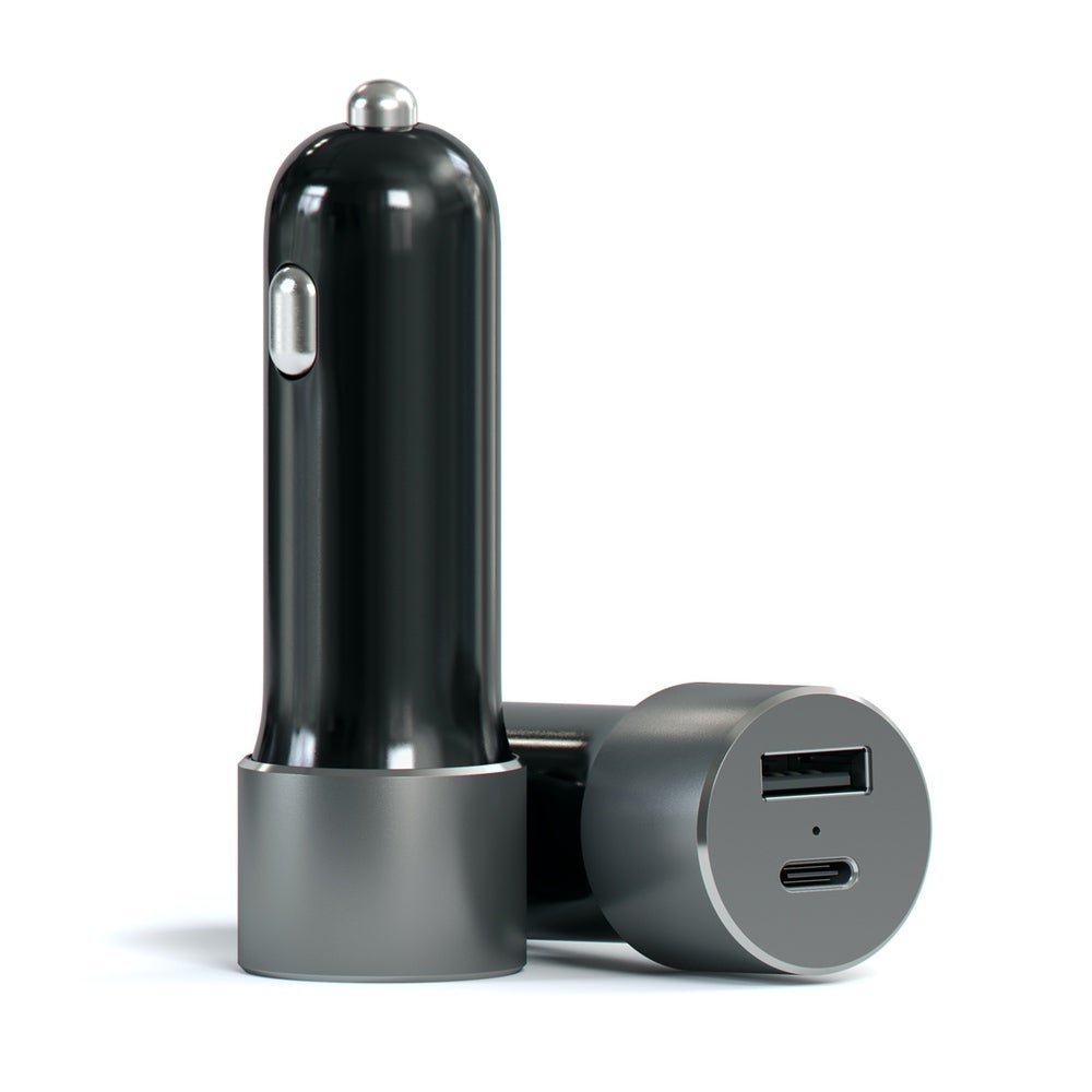 Cargador Satechi ST-TCPDCCM 72W USB-C/USB-A - Space Gray