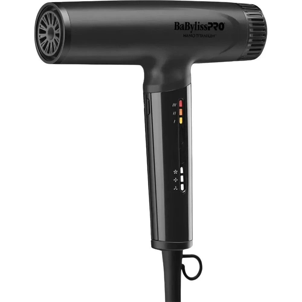 Secador de Cabello Babyliss Pro Nano Titanium BNTCBK9200UX Bivolt Black