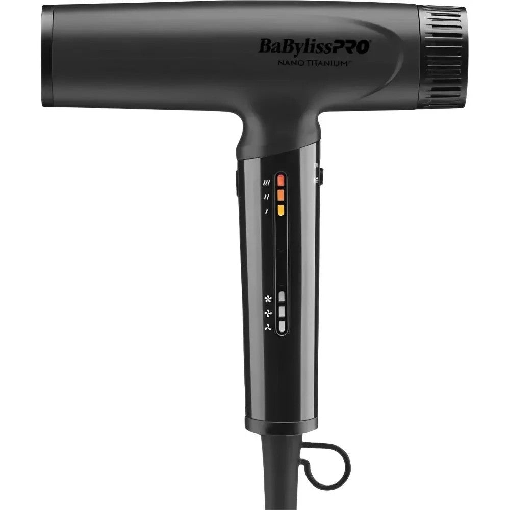 Secador de Cabello Babyliss Pro Nano Titanium BNTCBK9200UX Bivolt Black