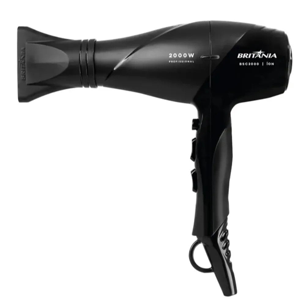 Secador de Cabello Britania BSC2000 2000W 220V Negro