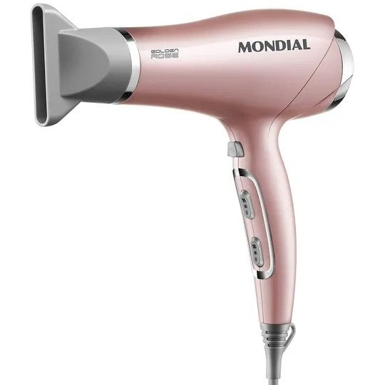 Secador de Cabello Mondial SC-32 Golden Rose Line 2000W 220V Único