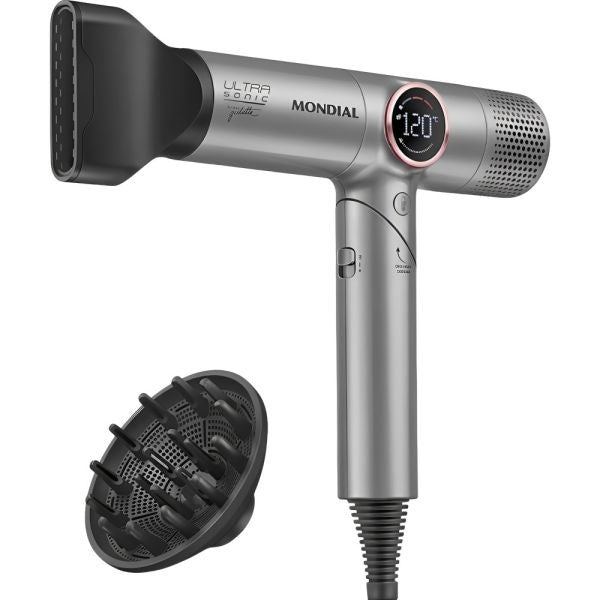 Secador de Cabello Mondial SCP-JU-04US Ultra Sonic 1600W 110V Único