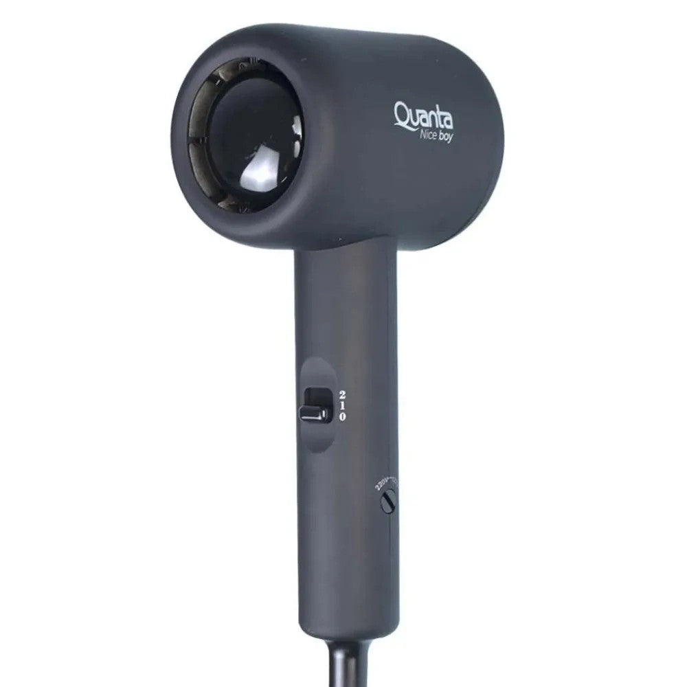 Secador de Cabello Portátil Quanta QTSDCP10 Nice Boy 1000W Bivolt Negro