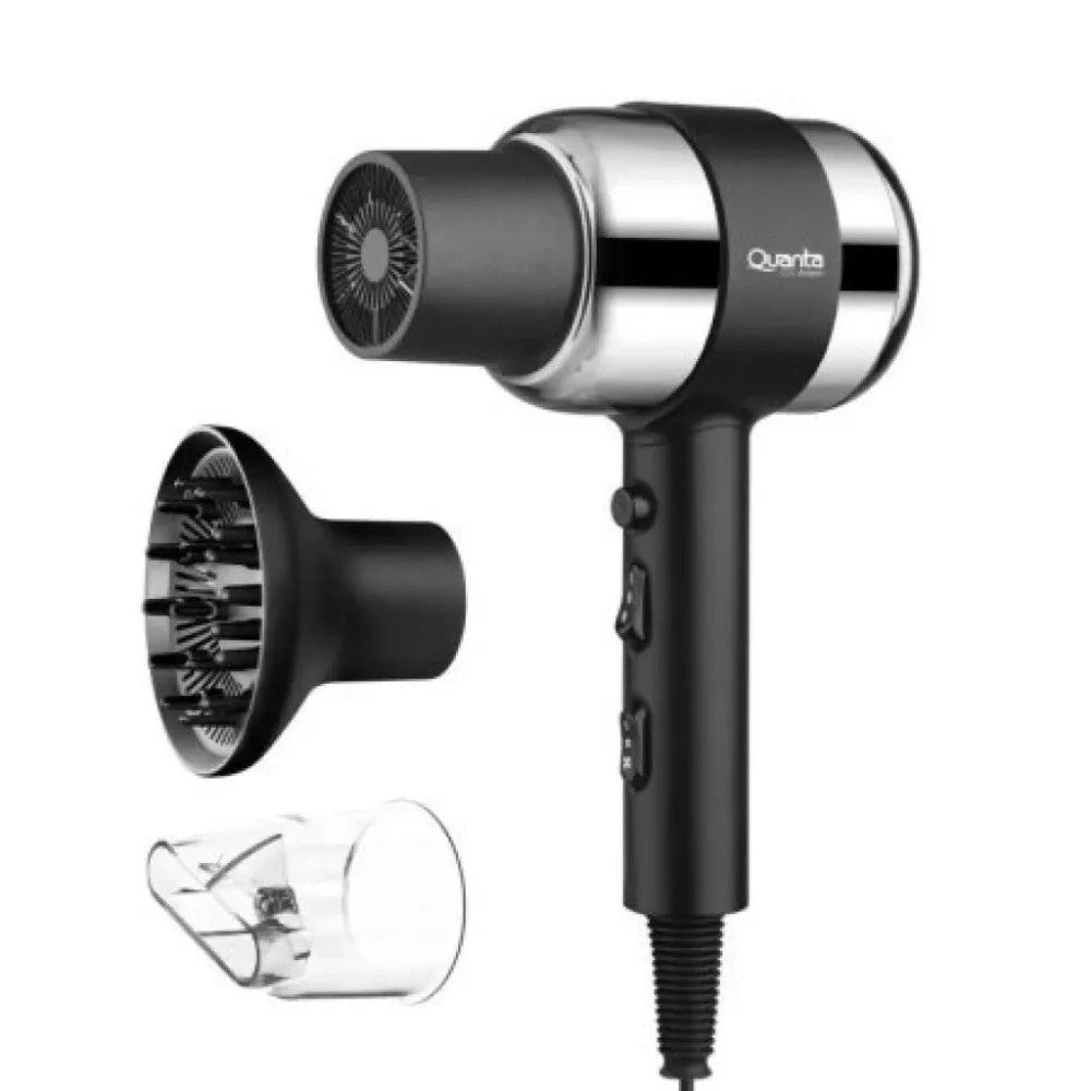 Secador de Cabello Quanta QTSDC20 Ion AirPro 1700W 220V Único