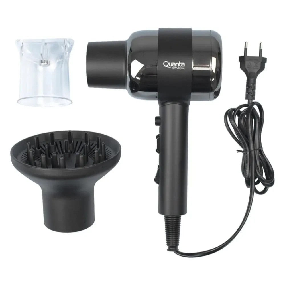 Secador de Cabello Quanta QTSDC20 Ion AirPro 1700W 220V Único
