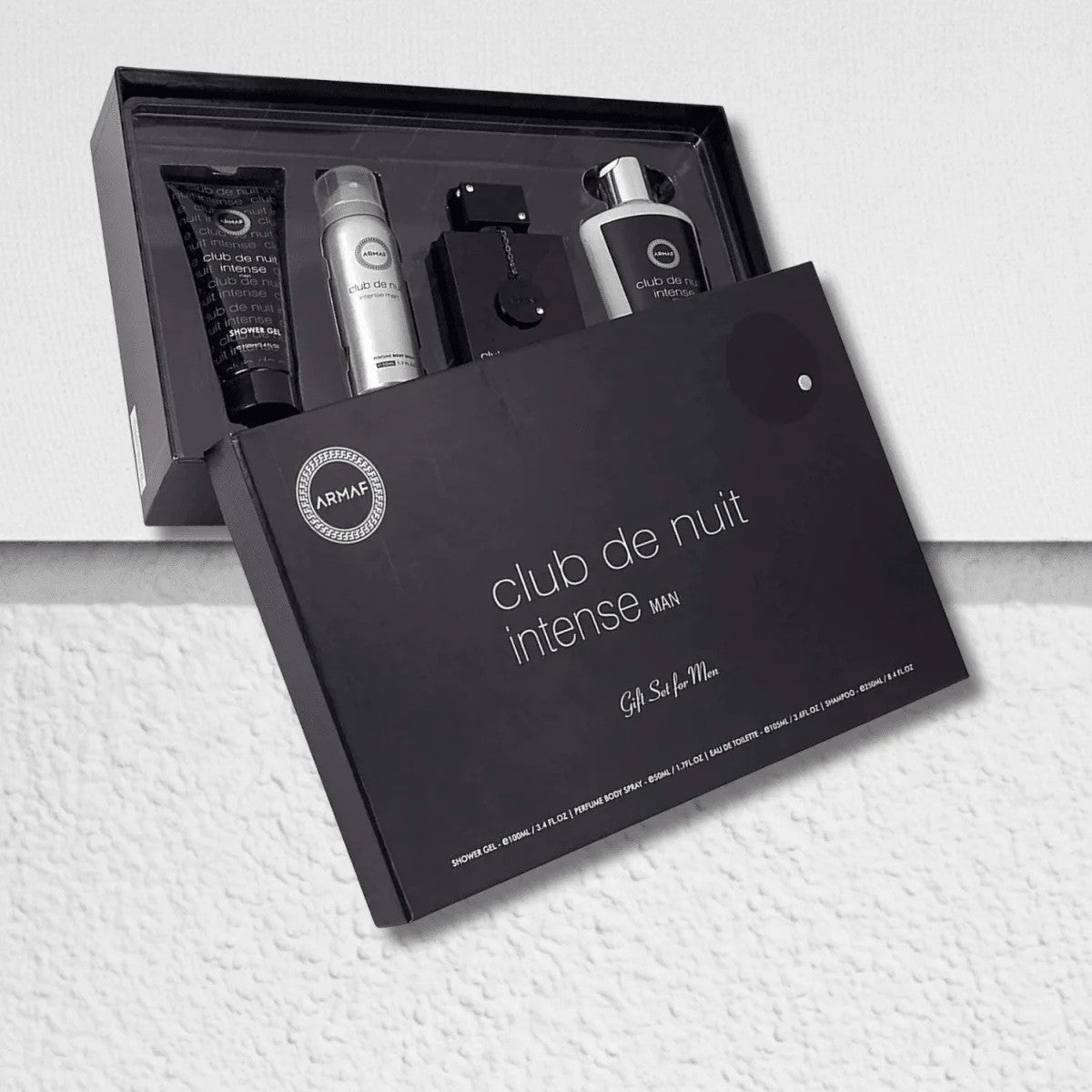Set Perfume Armaf Club De Nuit Intense 4 en 1 Único