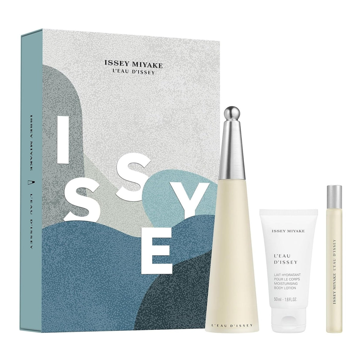 Set Perfume Issey Miyake L'Eau D'Issey Femenino 100ML + 10ML + Shower Gel 50ML EDT