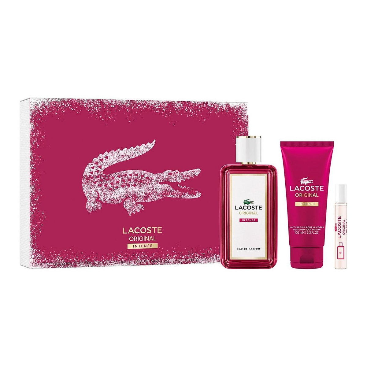 Set Perfume Lacoste Original 100ML + 100ML + 7.5ML EDP