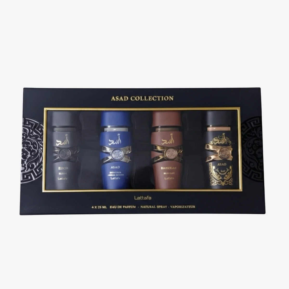 Set Perfume Lattafa Asad Collection 4 X 25ML EDP Único