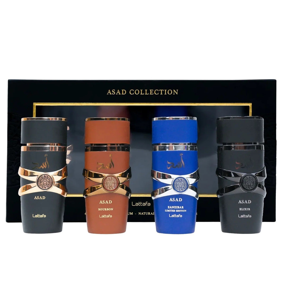 Set Perfume Lattafa Asad Collection 4 X 25ML EDP Único