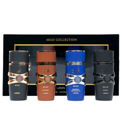 Set Perfume Lattafa Asad Collection 4 X 25ML EDP Único