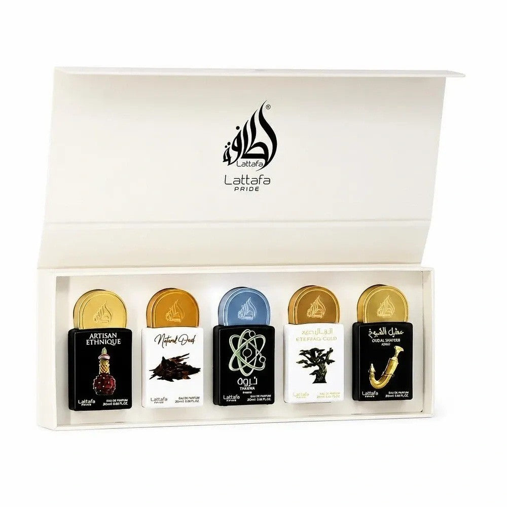 Set Perfume Lattafa Box 02 Collection Unisex 5X20ML EDP Único