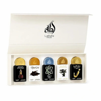 Set Perfume Lattafa Box 02 Collection Unisex 5X20ML EDP Único