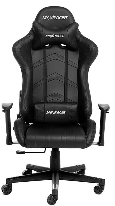 Silla Gamer MaxRacer Aggressive Black