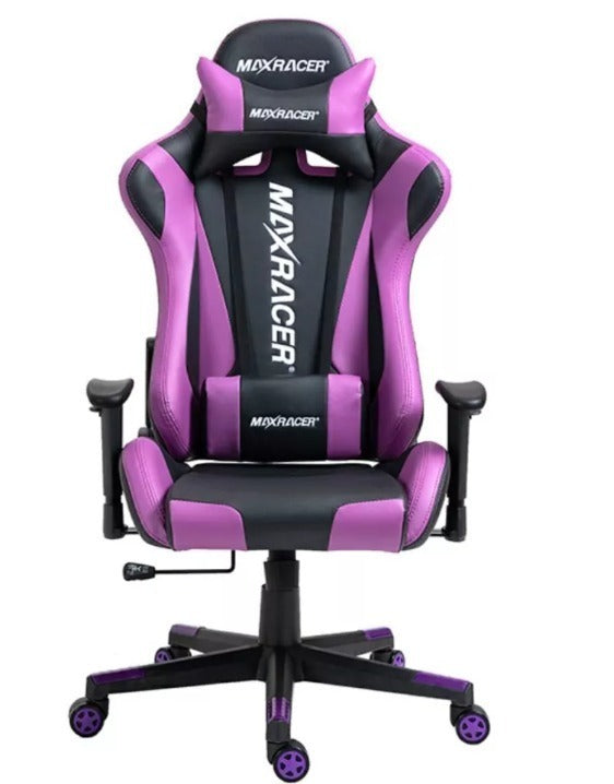 Silla Gamer MaxRacer Skilled Black/Purple