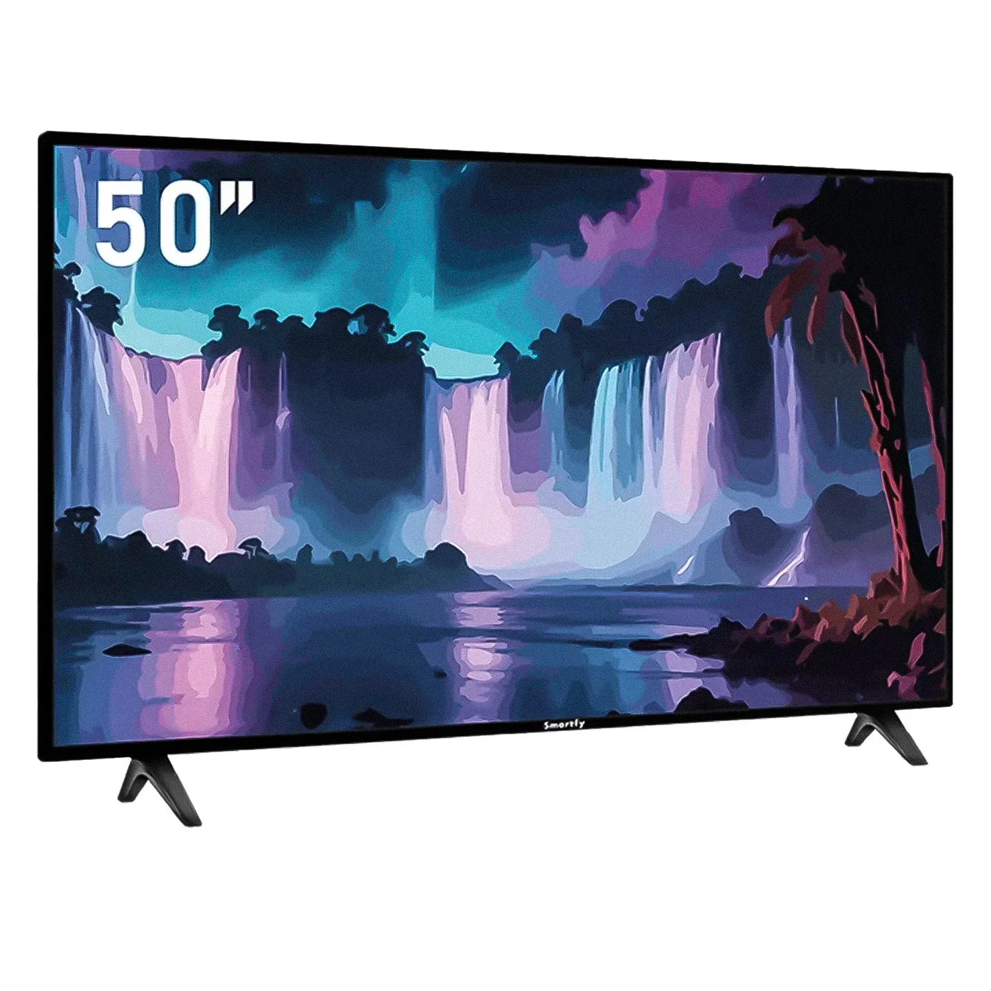 Televisor SMART LED 50" SMARTFY STV50B UHD 4K HDMI Android