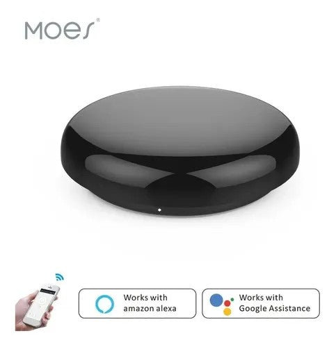 Control Smart Moes UFO-R1 Infrarrojo/RF/Wi-Fi/Alexa/Google - Black