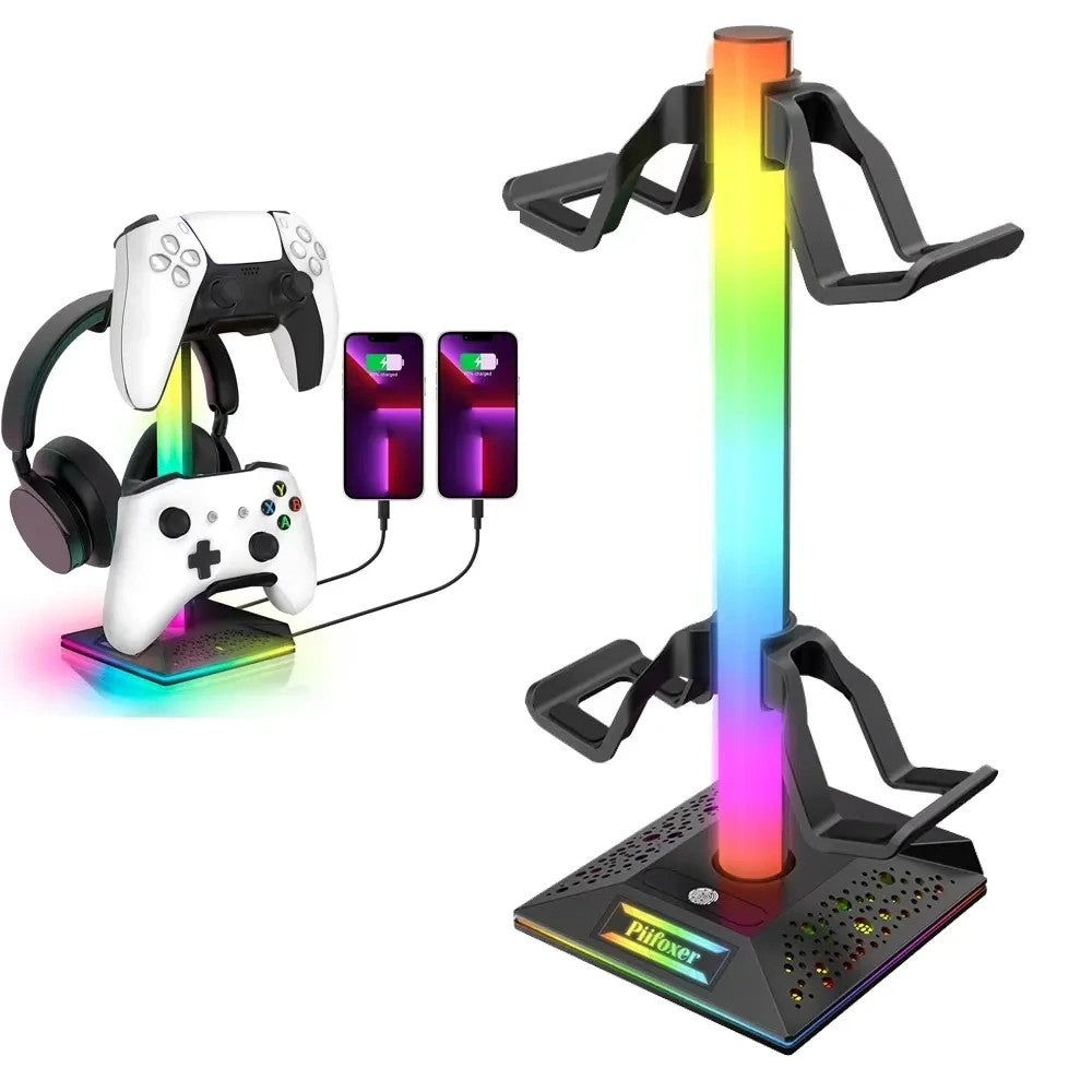 Soporte para Auricular Satellite A-HUB20 RGB Único