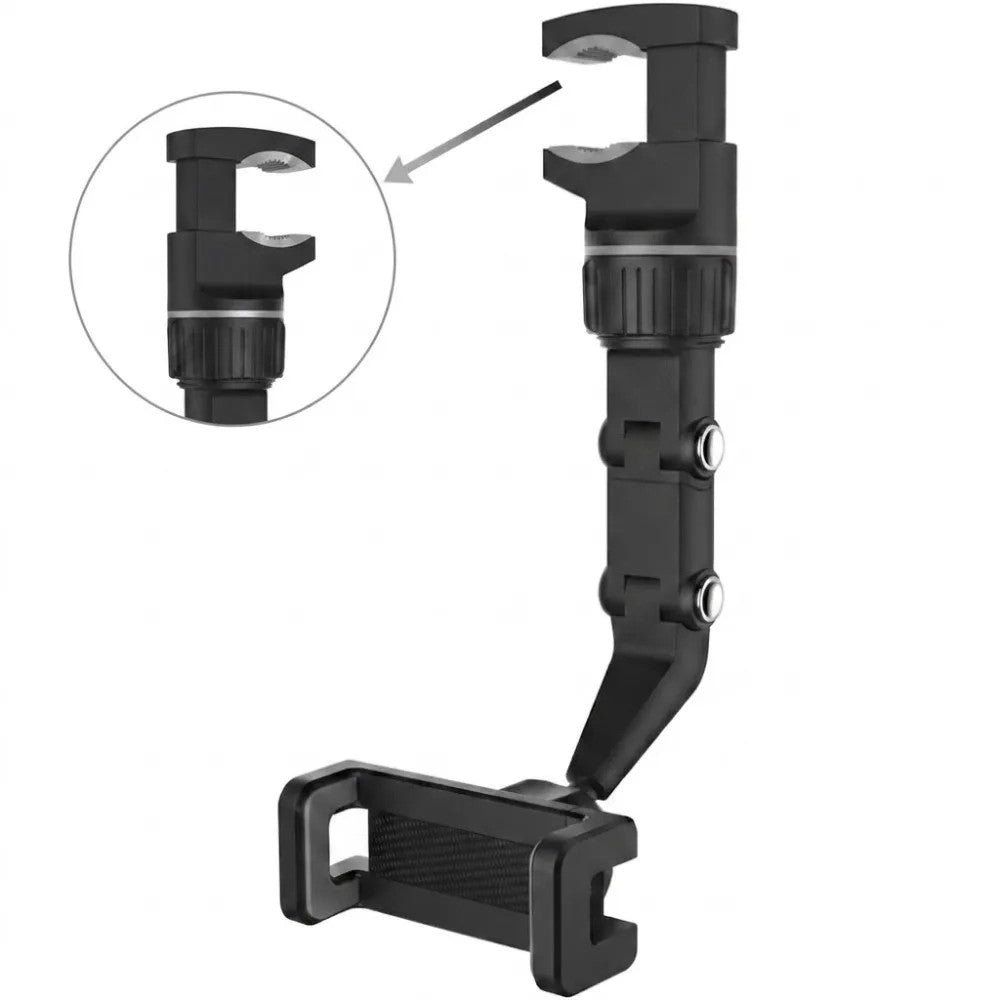 Soporte para Celular para Auto ZIX MZ-065 de Espejo Retrovisor Grey