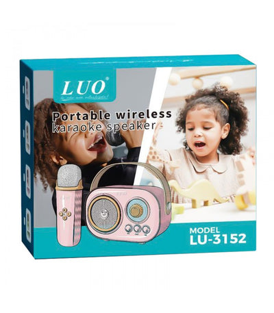 Speaker Infantil con Micrófono Luo LU-3152