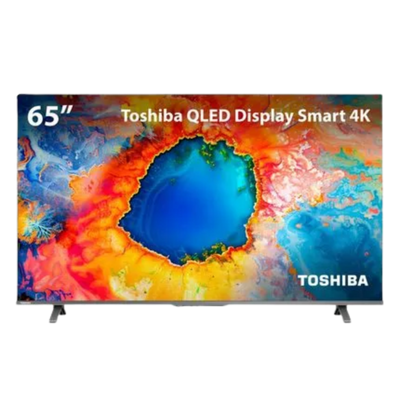 Televisor SMART QLED 65" Toshiba 65C450NS UHD 4K Google TV