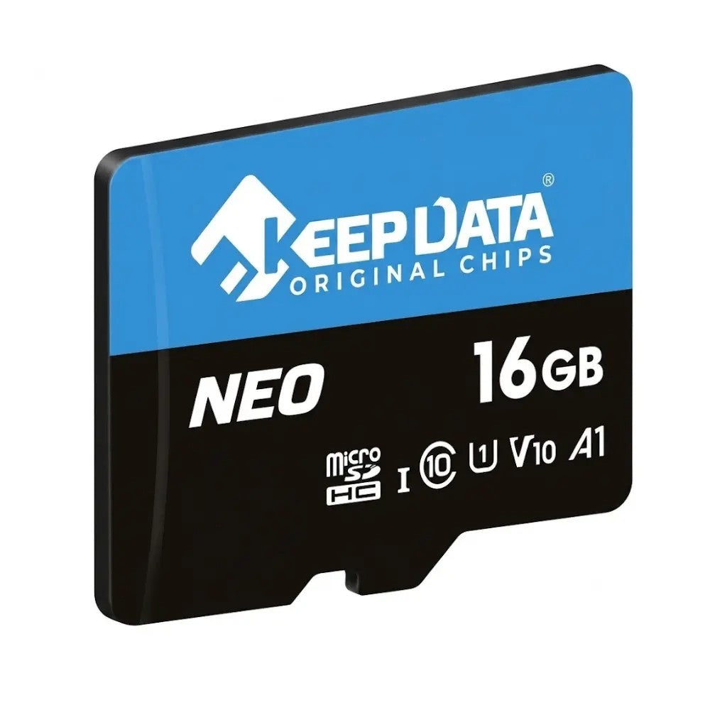 Tarjeta de Memoria Micro SD Keepdata Neo 16GB Clase 10 Único