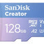Tarjeta de Memoria Micro SD SanDisk Creator 128GB Único