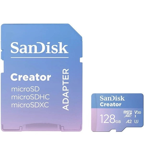Tarjeta de Memoria Micro SD SanDisk Creator 128GB Único