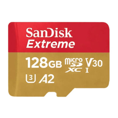 Tarjeta de Memoria Micro SD SanDisk Extreme 128GB 190MB/s Único