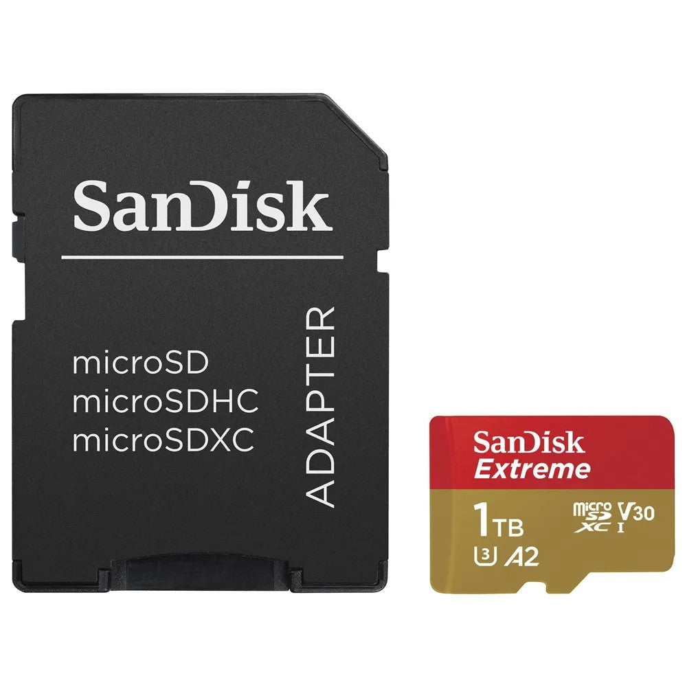 Tarjeta de Memoria Micro SD SanDisk Extreme 1TB 190MB/s Único