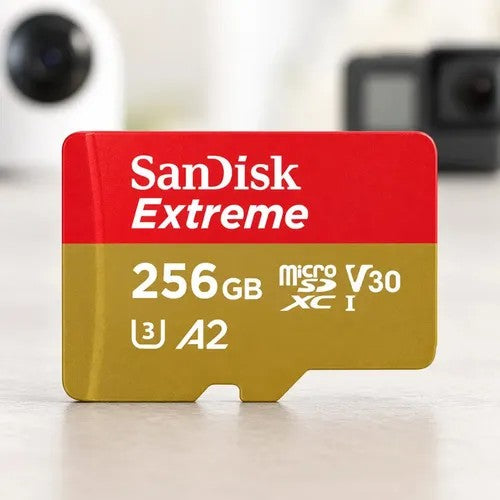 Tarjeta de Memoria Micro SD SanDisk Extreme 256GB 190MB/s Único